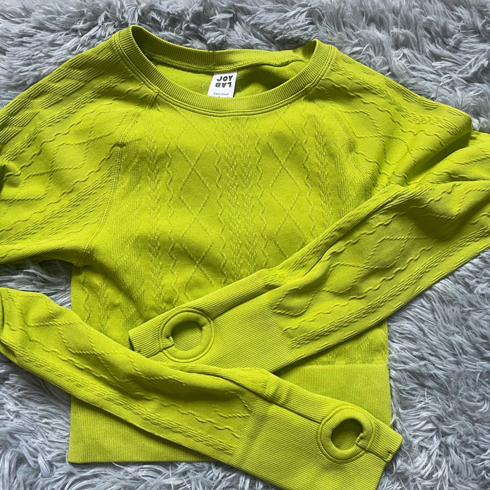 JoyLab Lime Green Textured Set - Picture 3 of 4
